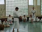 Sensei Marc Stevens - Lehrgang in der Grunschulsporthalle Jockgrim